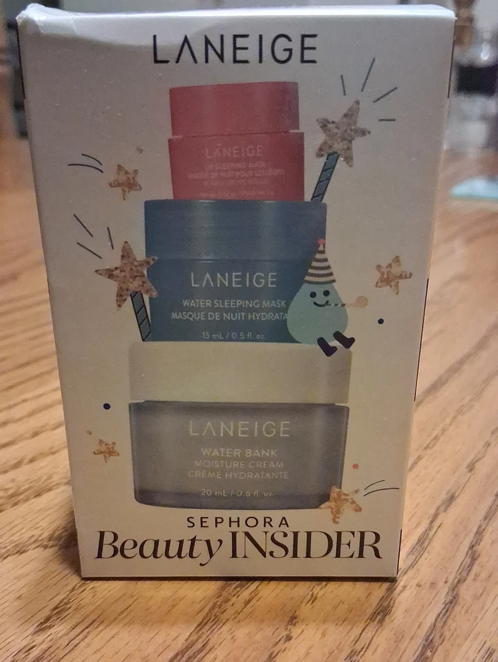 LANEIGE Skincare Set Box - Blue & White